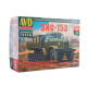 Сборная модель AVD ЗИС-153 полугусеничный автомобиль, 1/43