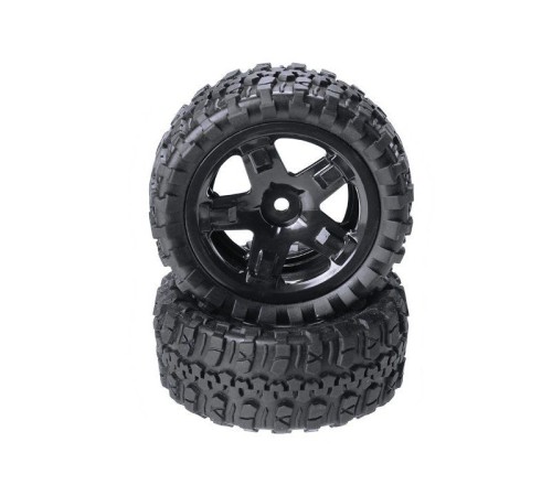 Колеса в сборе для багги и шорт-корса Remo Hobby RM1621/1651 1/16