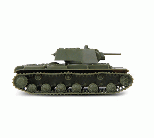 Сборная модель ZVEZDA Советский танк КВ-1 с пушкой Ф32, 1/100
