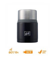 Термос для еды Esbit FJSP, с ложкой, темно-голубой/серый, 0.75 л, FJ750SP-BG