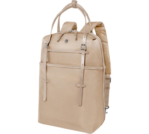 Сумка-рюкзак VICTORINOX Victoria Harmony 15,6'', золотистая, нейлон/кожа/микрозамша, 28x13x41 см