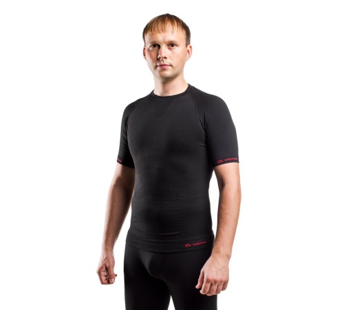 Футболка мужская Abel/ кор. рукав/ синтетика/ черный/ L-XL, Abel9090LXL