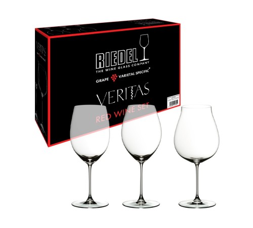 Набор из 3-х бокалов Riedel Veritas Red Wine Tasting Set.