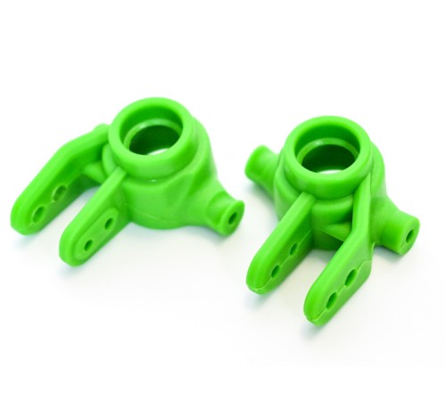 Поворотные кулаки для Remo Hobby MMAX, EX3 1/10, тюнинг, зеленые