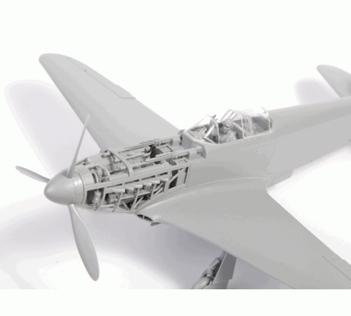 Сборная модель ZVEZDA Советский истребитель Як-3, 1/48