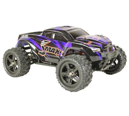 Радиоуправляемый монстр Remo Hobby SMAX Brushless V2.0 (синий) 4WD 2.4G 1/16 RTR