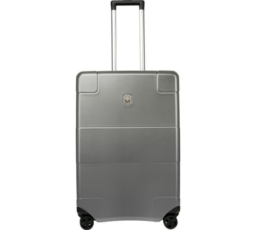 Чемодан VICTORINOX Lexicon, серый, 100% поликарбонат, 45x28x68 см, 73 л