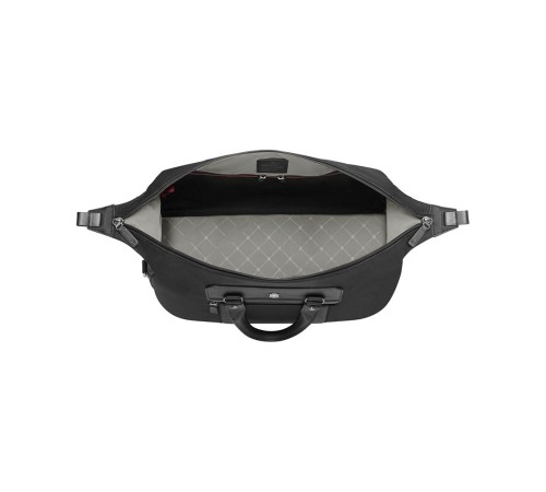 Дорожная сумка VICTORINOX Architecture Urban2 Compact Weekender, черный, полиэстер/кожа, 47x23x31 см, 32 л