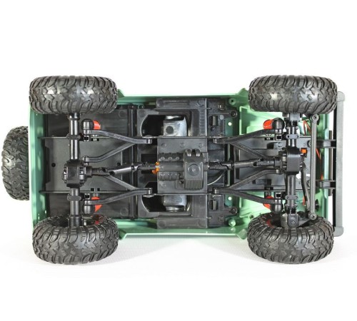 Радиоуправляемая машина MN MODEL английский внедорожник Defender (зеленый) 4WD 2.4G 1/12 RTR