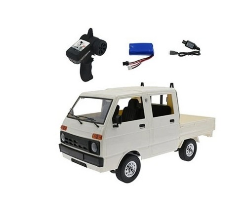 Радиоуправляемая машина WPL китайский грузовичок D-32 (белая) 2.4G 1/10 RTR