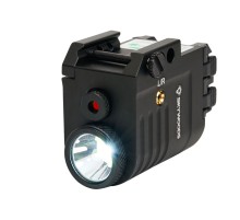 Фонарь подствольный пистолетный SKYWOODS RACCOON LASER, 360 люмен, ЛЦУ красный