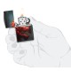 Зажигалка ZIPPO Dragon Design с покрытием 540 Matte, латунь/сталь, черная, 38x13x57 мм