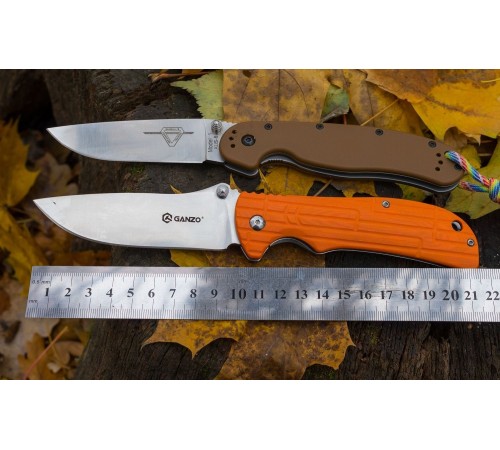 Нож Ganzo G723M зеленый, G723-GR