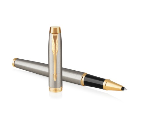 Ручка-роллер Parker IM Brushed Metal GT