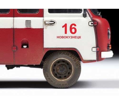 Сборная модель ZVEZDA УАЗ-3909 