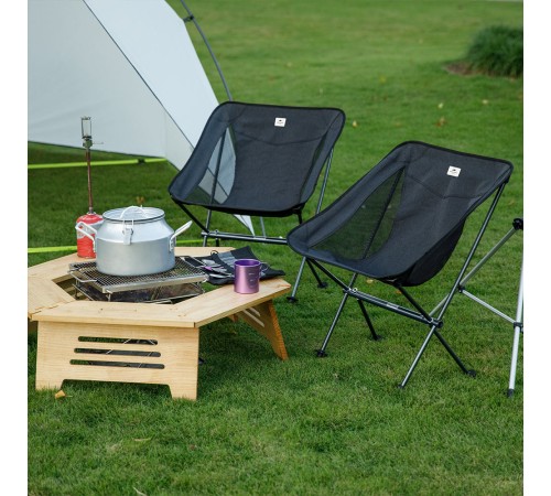 Стул Naturehike CNK2450JJ015 Stellaluna L04 складной черный, 6976023929939