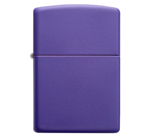 Зажигалка ZIPPO Classic с покрытием Purple Matte, латунь/сталь, фиолетовая, матовая, 38x13x57 мм