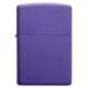 Зажигалка ZIPPO Classic с покрытием Purple Matte, латунь/сталь, фиолетовая, матовая, 38x13x57 мм