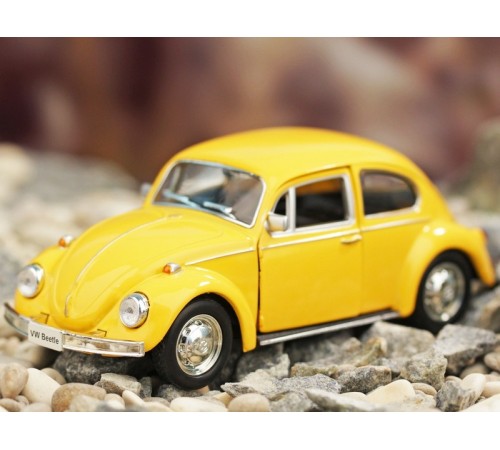 Машина Ideal 1:30-39 Volkswagen Beetle (блест. метал. фиолет.)