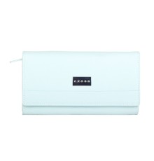 Кошелёк Cross Spanish Summer. Кожа наппа, фактурная, цвет небесно-голубой, 20 х 11 х 2,5 см