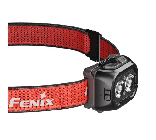 Налобный фонарь Fenix HL18R-T V2.0 черный с красным ремешком