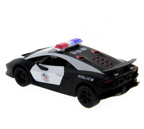 Машина Kinsmart 1:40 Lamborghini Police Sesto Elemento в асс. инерция (1/12шт.) б/к