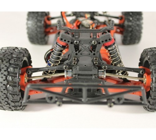 Радиоуправляемый шорт-корс Remo Hobby Rocket UPGRADE V2.0 (оранжевый) 4WD 2.4G 1/16 RTR