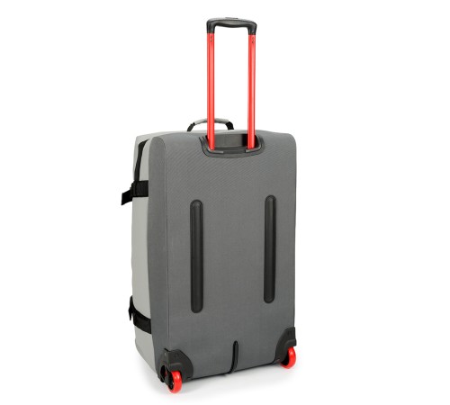 Сумка на колесах TORBER РИТМ, серый, полиэстер 900D с PU покрытием, 74 х 42 х 31 см, 80 л