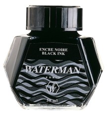 Чернила черные WATERMAN. Флакон 50 мл.