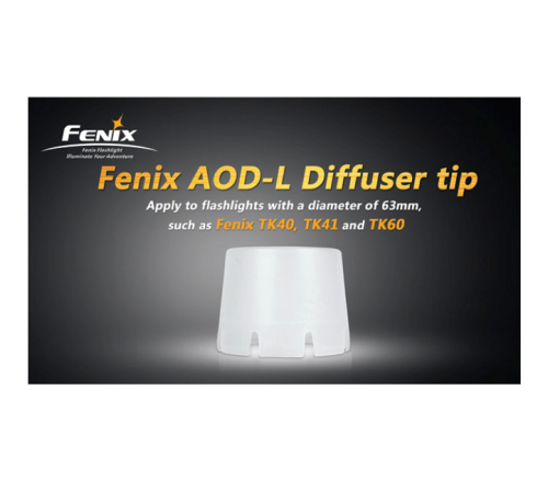 Диффузионный фильтр TK40, TK41, TK50, TK60 белый Fenix, AOD-L