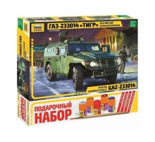 Сборная модель ZVEZDA Бронеавтомобиль ГАЗ 