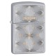 Зажигалка ZIPPO Classic с покрытием Satin Chrome™, латунь/сталь, серебристая, матовая, 36x12x56 мм
