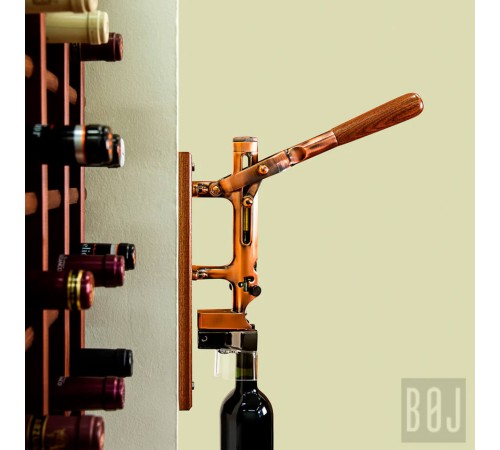 Штопор настенный для вина Boj Traditional Wall Corkscrew Old Copper