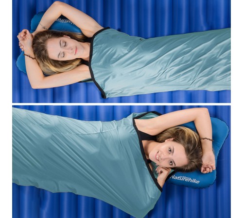 Вкладыш в спальный мешок Naturehike NH17N002-D голубой