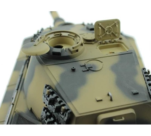 Радиоуправляемый танк Torro King Tiger 1/16, ВВ-пушка, дым, деревянная коробка V3.0 2.4G RTR