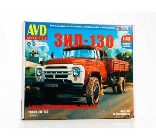 Сборная модель AVD ЗИЛ-130 бортовой