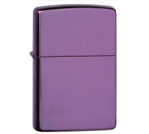 Зажигалка ZIPPO Classic с покрытием Abyss™, латунь/сталь, фиолетовая, глянцевая, 38x13x57 мм