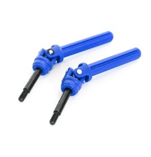 Карданные привода задние для Remo Hobby MMAX, EX3 1/10, тюнинг, синие