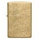 Зажигалка ZIPPO Classic с покрытием Tumbled Brass, латунь/сталь, золотистая, матовая, 38x13x57 мм