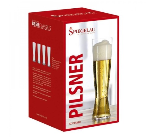 Бокалы для пива Spiegelau Beer Classics Pilsner 4 шт.