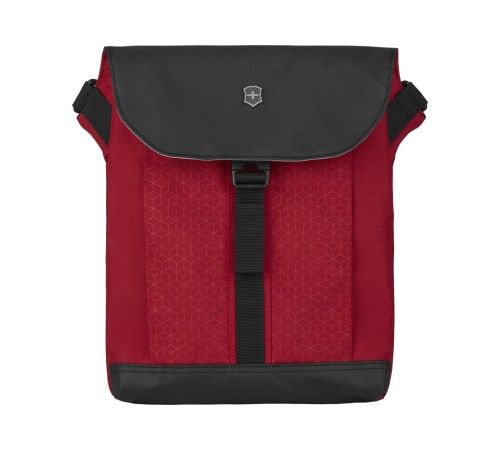 Сумка наплечная VICTORINOX Altmont Original Flapover Digital Bag, красная, нейлон, 26x10x30 см, 7 л