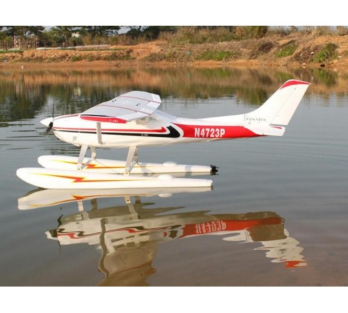 Радиоуправляемый самолет Top RC Cessna 1.5m C185 PRO на поплавках KIT