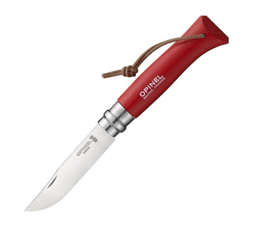 Набор-дисплей 60 шт: нож Opinel №8, нержавеющая сталь, синий/зеленый/красный/серый/бесцветный, 001722