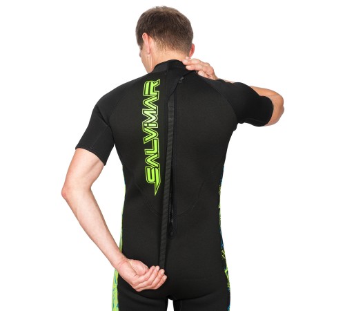 Короткий мужской гидрокостюм Salvimar GARDA Splashy Short Men, 3мм, L