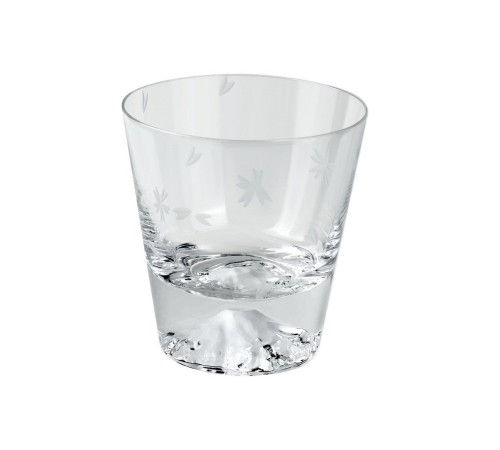 Стакан TAJIMA GLASS Фудзи Сакура Кирико 270 мл, 1 шт
