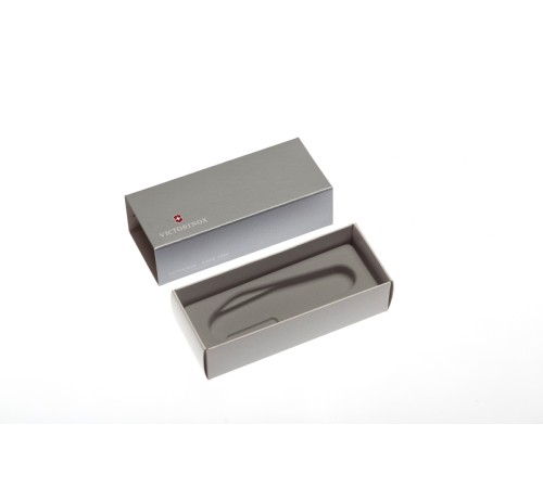Коробка для ножей VICTORINOX 91 мм толщиной 6-7 уровней (1.6795, 1.7775.T), картонная, серебристая