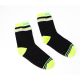 Водонепроницаемые носки DexShell Pro visibility Cycling M (39-42) Зеленая полоска, DS648HVYM