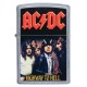Зажигалка ZIPPO AC/DC® с покрытием Street Chrome™, латунь/сталь, серебристая, матовая, 38x13x57 мм