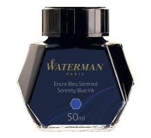 Чернила синие WATERMAN.Флакон 50 мл.