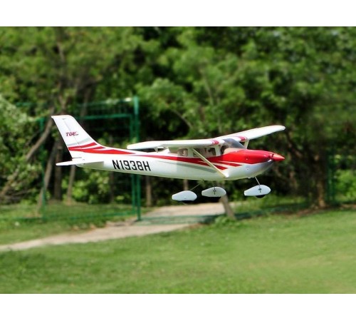 Р/У самолет Top RC Cessna 182 400 class красная 965мм PNP